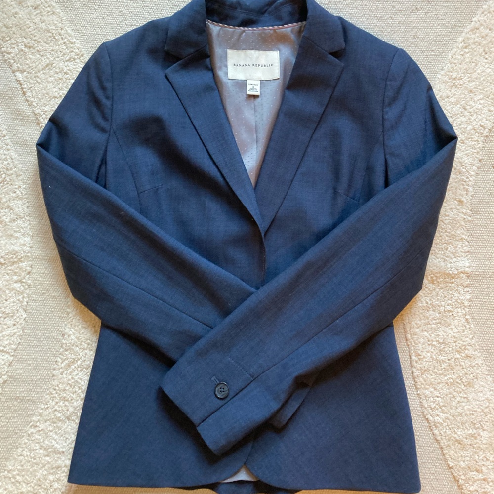 Banana republic blazer size 0